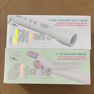 Mane the power curl kit 1” curling styling attachment + power bottom base